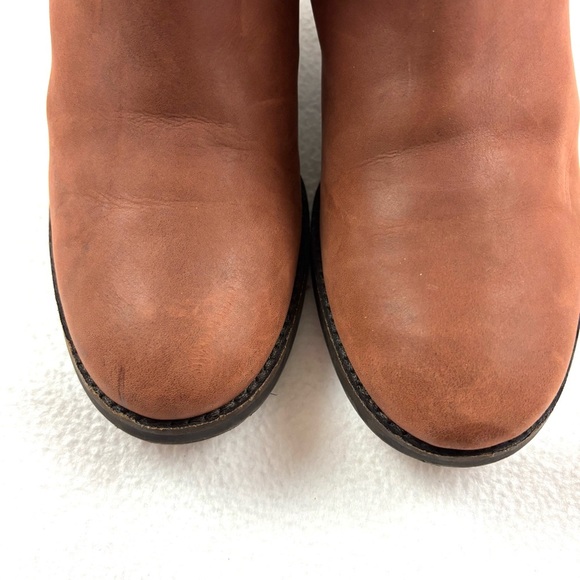Lucky Brand Caramel Leather Kailan Knee-High Women's Riding Boots Size 9.5 - Picture 5 of 14